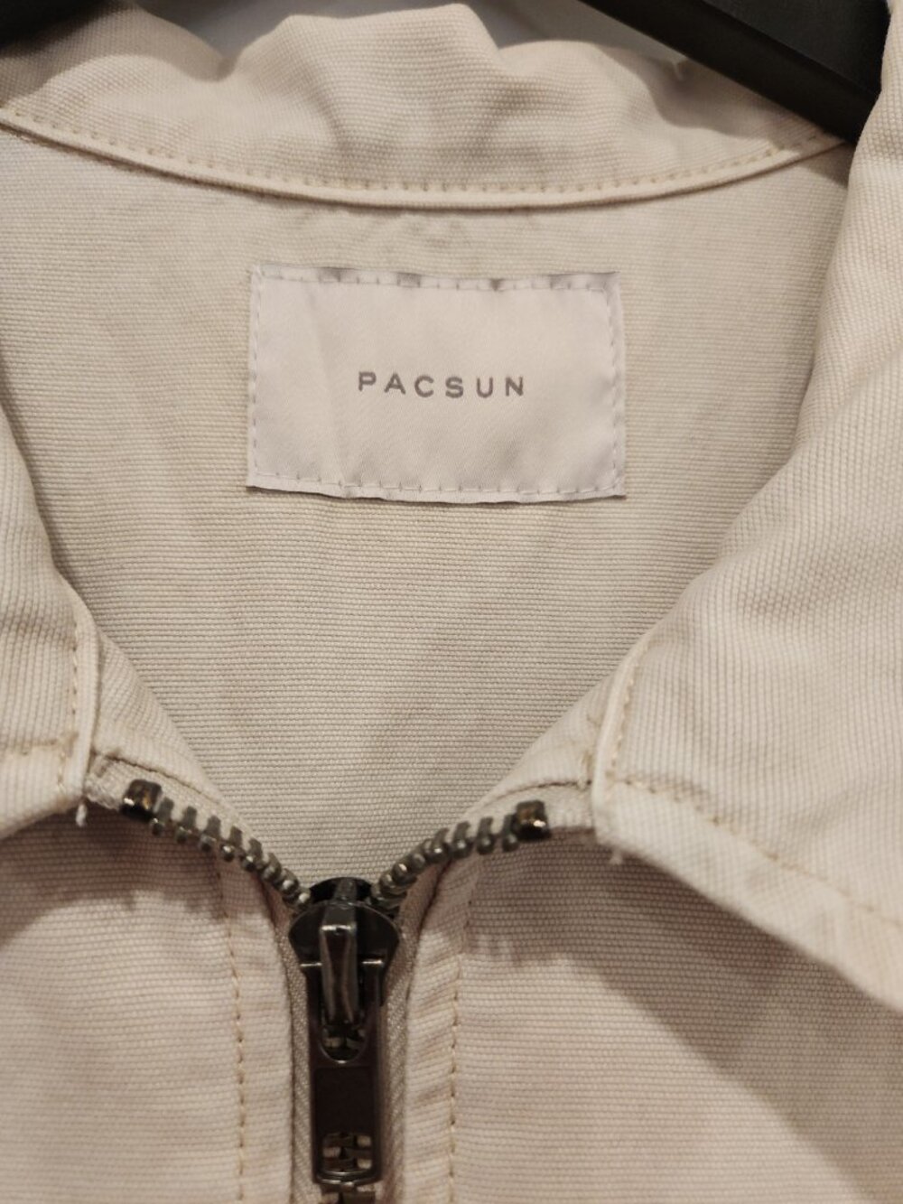 PacSun Floral Embroidered Cotton Utility Jacket XL - Picture 3 of 4